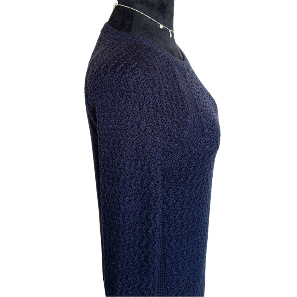 Jones New York Signature Woman’s Small Pullover Blue Sweater - Picture 5 of 8